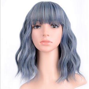 Blue Wig